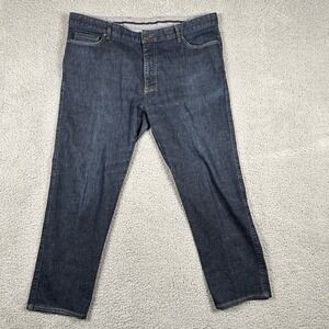 Ermenegildo‎ Zegna Mens Jeans 42  5 Pocket Pants Denim Blue Casual Straight Fit